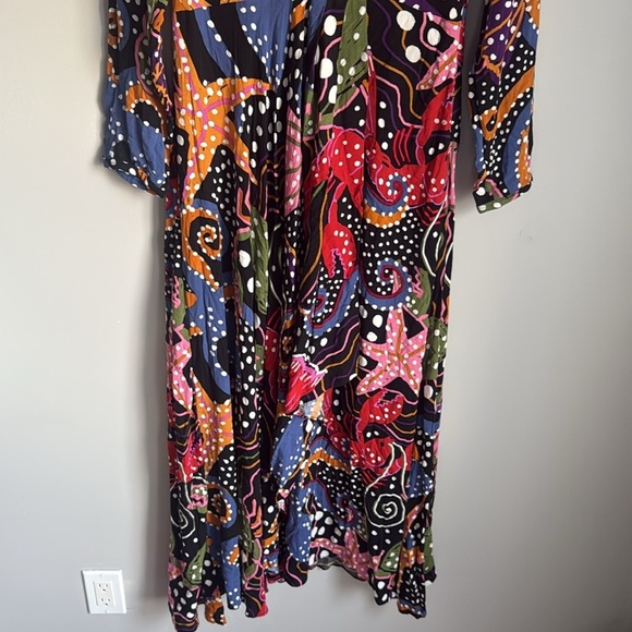 Farm Rio Under the sea maxi dress - Picture 4 of 15